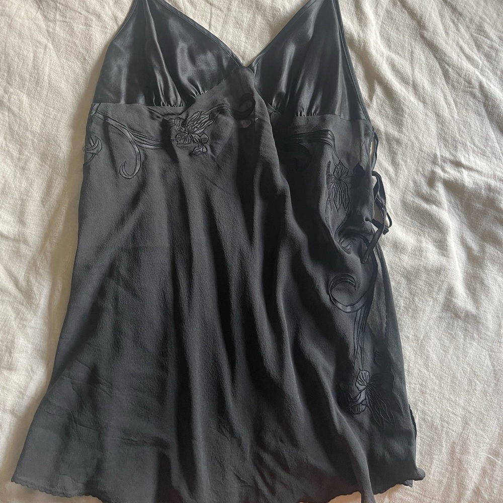 Victoria Secret Black Slip Dress